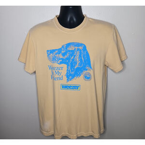 Weezer Is My Friend Adult Medium Band T-shirt Summer Tour 2023 Concert Tee